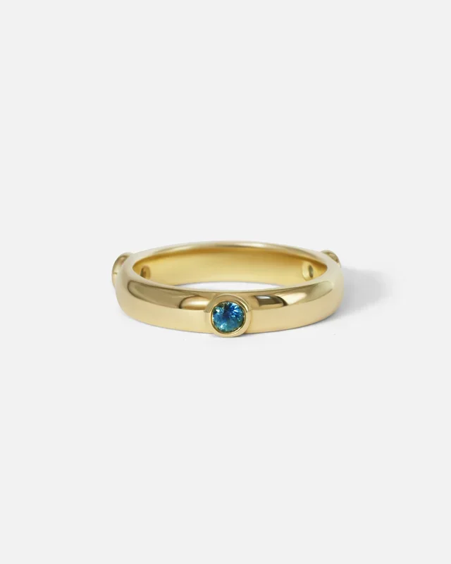 Orion Major Blue Sapphire Band