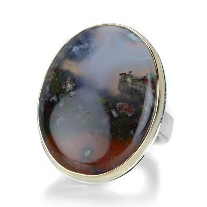 Oval Agate Ring