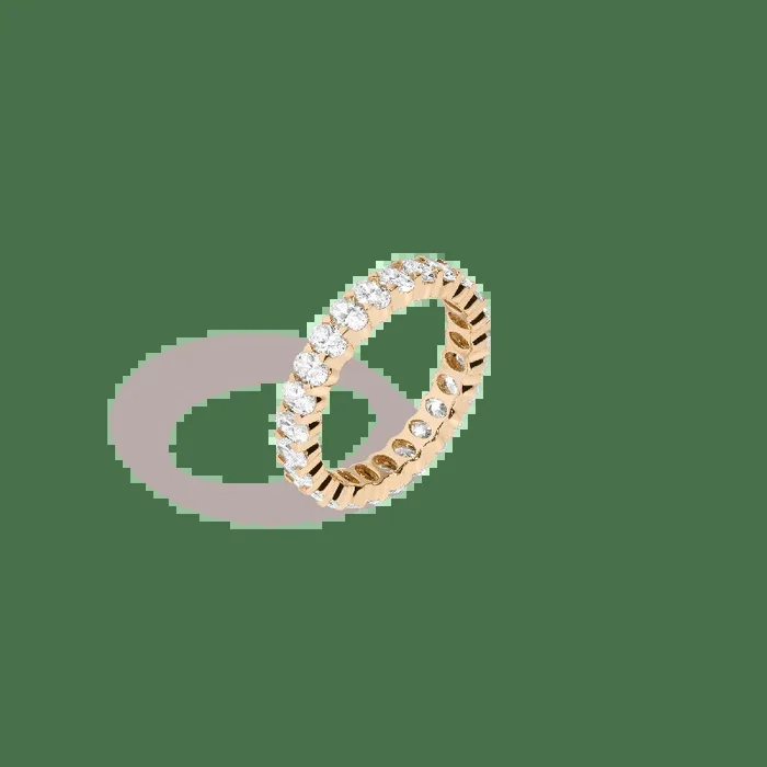 Oval Diamond Eternity Ring