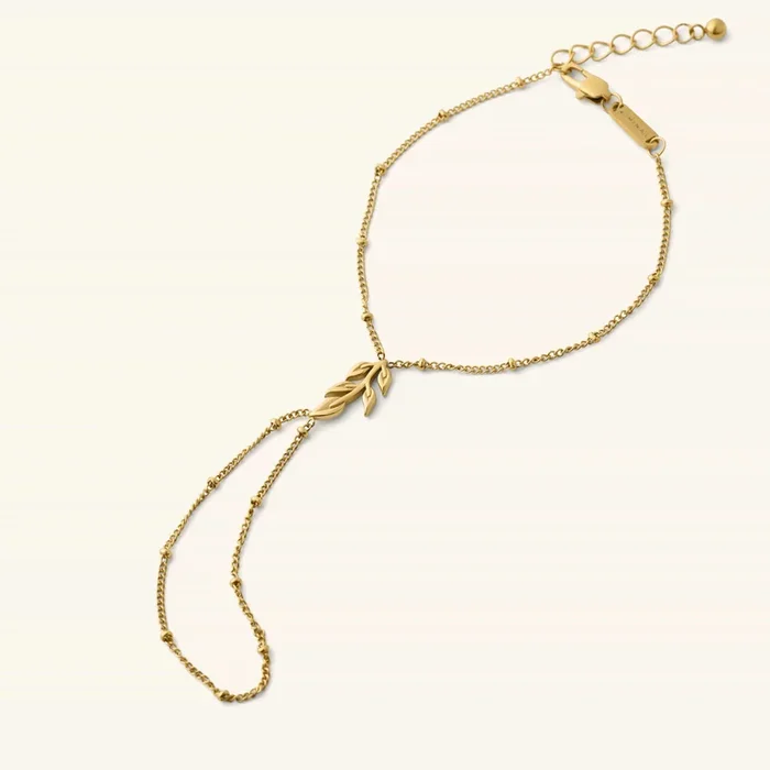 Palestinian Olive Branch Hand Chain