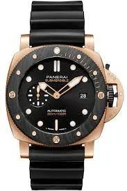 Panerai Submersible Quarantaquattro in Rose gold and Carbon 44mm