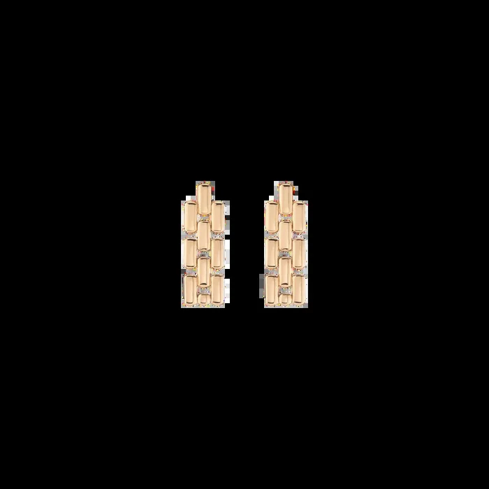 Panther Chain Link Earrings