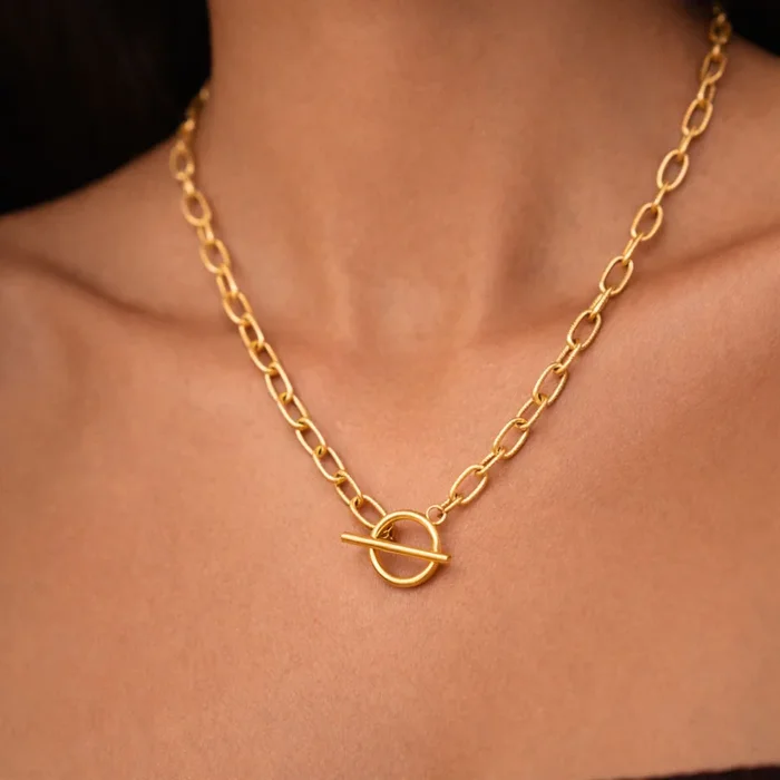 Paperclip Toggle Choker
