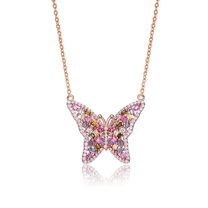 Papillonière Butterfly Golden Necklace
