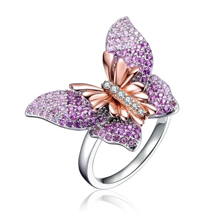 Papillonière Butterfly Silver Ring