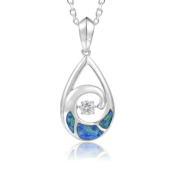Paradise Twinkle Wave Pendant