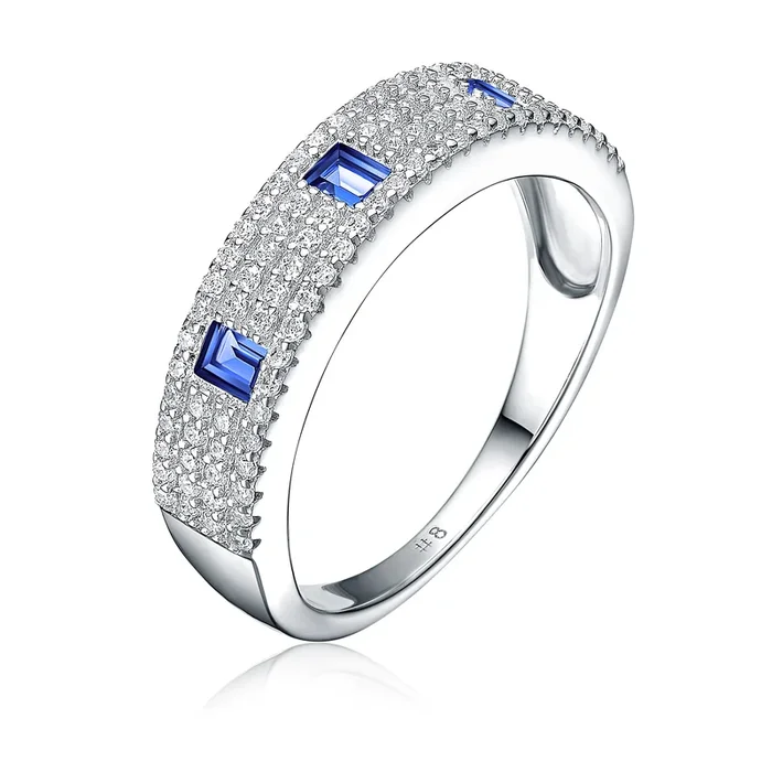 Paris Cubic Zirconia Band Couture Ring