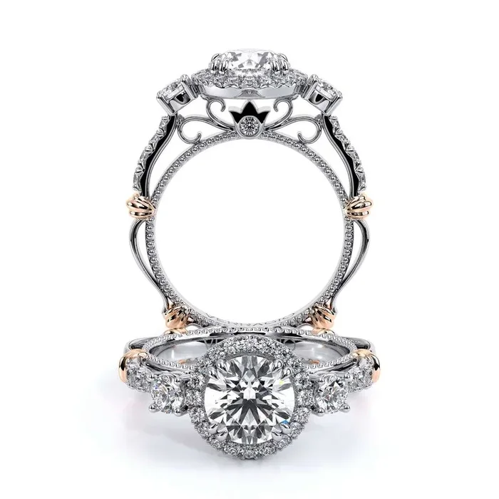 Parisian Halo Engagement Ring