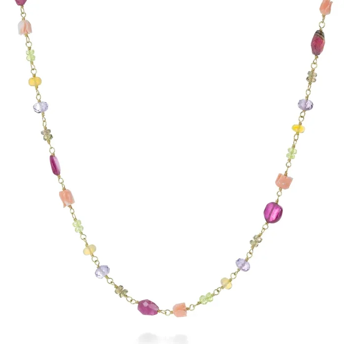 Pastel Spun Sugar Necklace