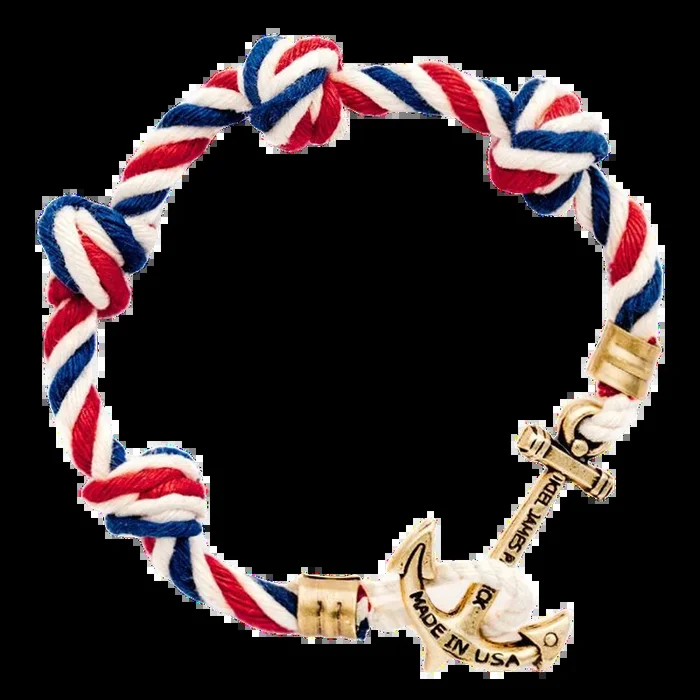Patriotic Knot Rope Bracelet