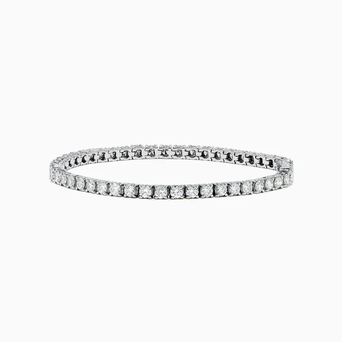 Pave Classica 14K White Gold Diamond Tennis Bracelet