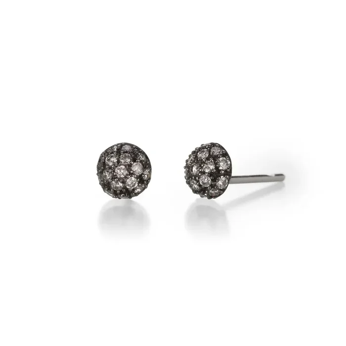 Pave Diamond Ball Stud