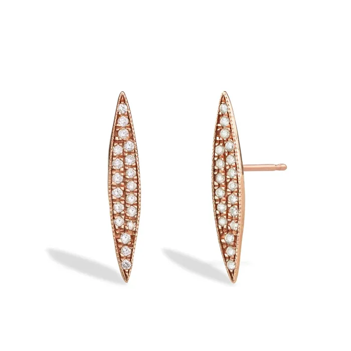 Pavé Horizon Stud