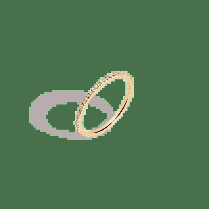 Pavé Lab Grown Diamond Eternity Ring – 0.25ct
