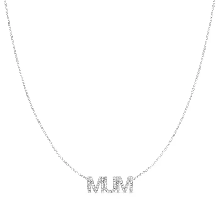 Pavé MUM Necklace