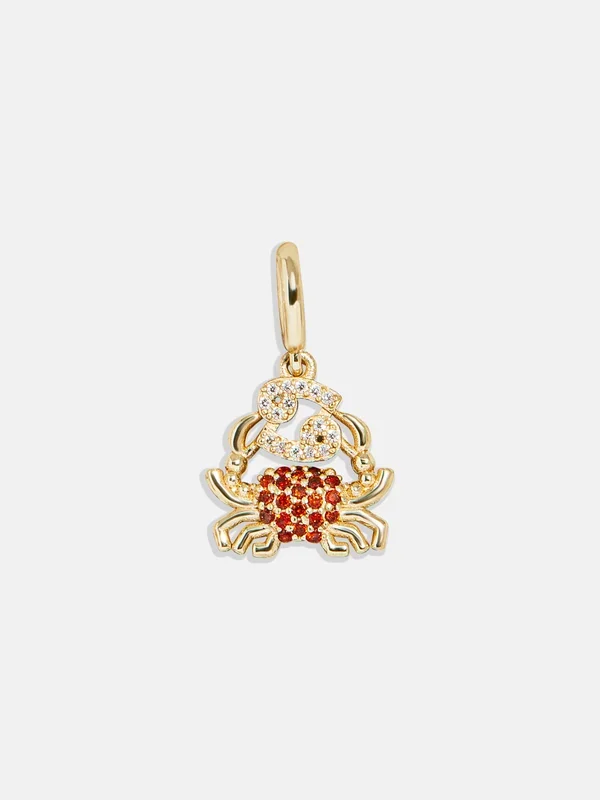 Pavé Zodiac Cluster Charm – Cancer