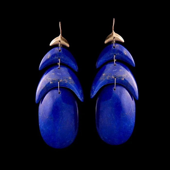 Peacock Feather Earring