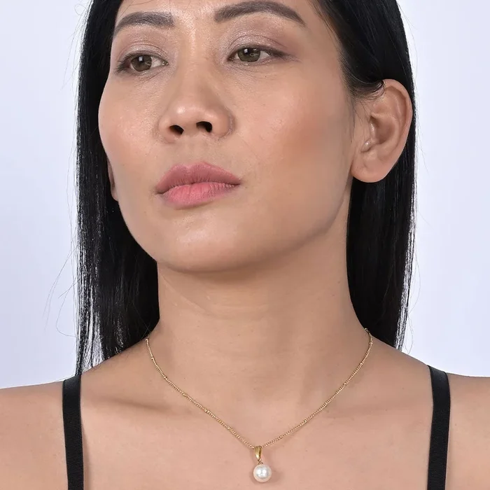 Pearl Ball Chain Pendant