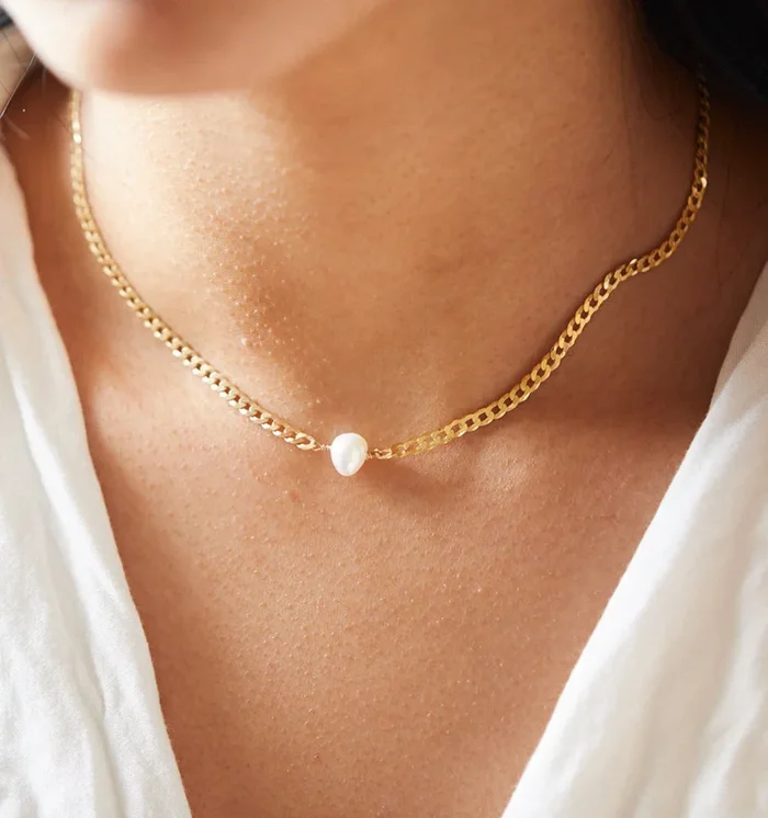 Pearl Choker Necklace