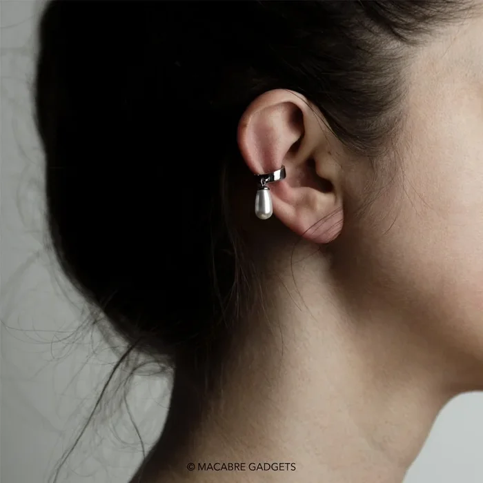 Pearl Drop ear cuff – last items