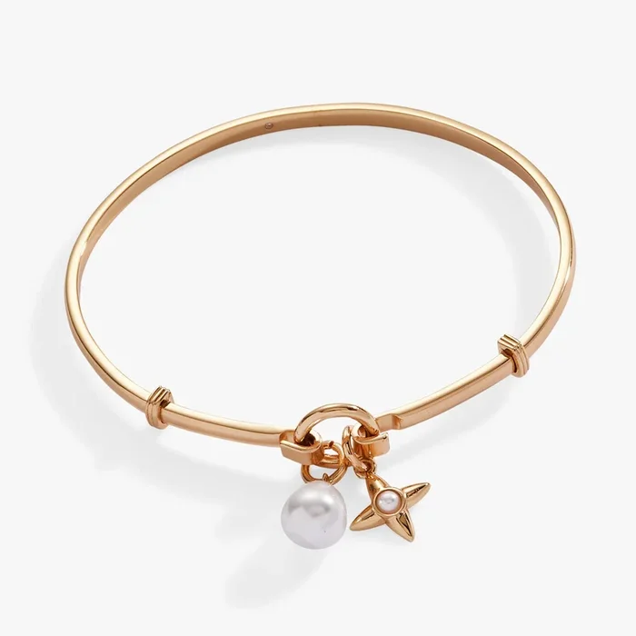 Pearl Star Duo Tension Bangle