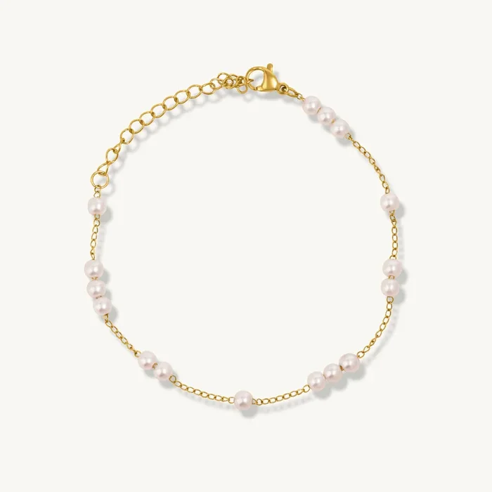 Pearl Trail Chain Bracelet