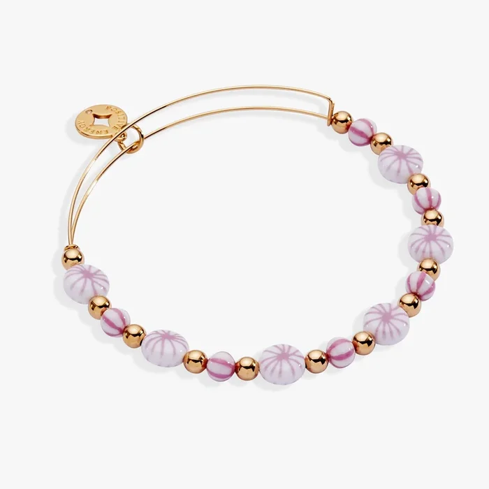 Peppermint Beaded Bangle