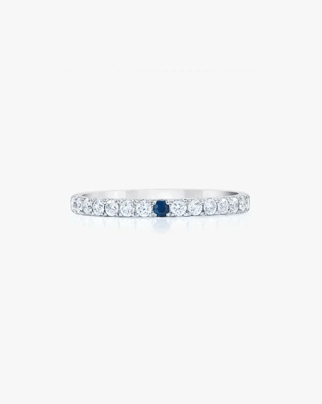 Personalized Perfect Pavé Diamond Ring | Platinum