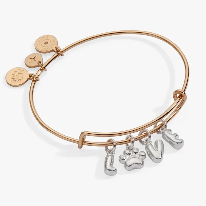 Pet Love Multi Charm Bangle
