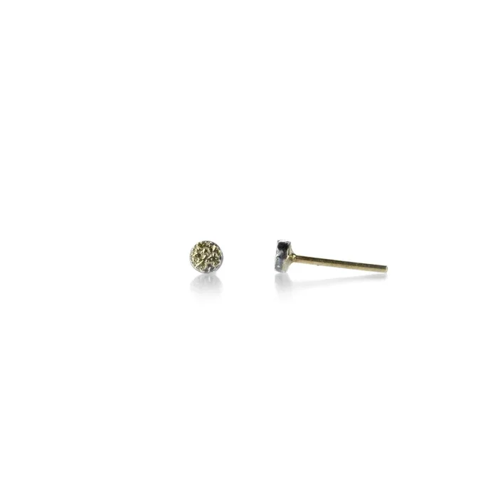 Petite Mixed Metal Dusted Studs