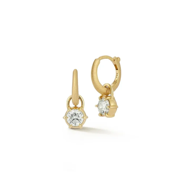 Petite Sienna Huggie Drops