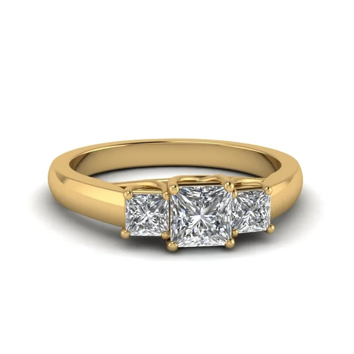 Petite Trio 3 Stone Ring