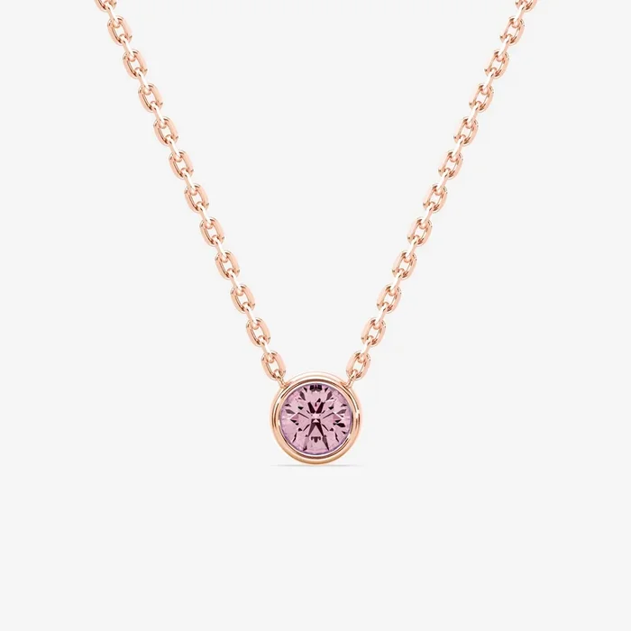 Pink Diamond Pendant
