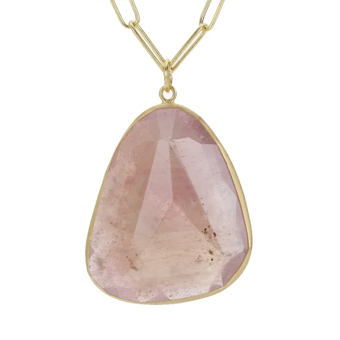 Pink Star Sapphire Pendant (Pendant Only)