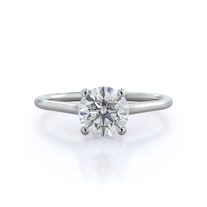 Poise Basket Lab Diamond Engagement Ring