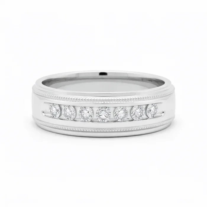 Polar Horizon Diamond Ring