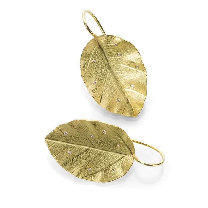 Poplar Leaf Earrings