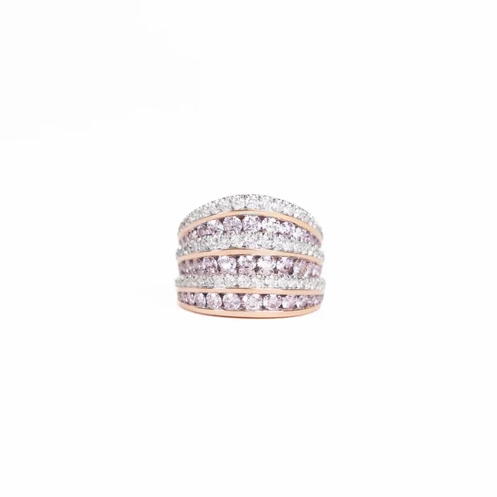 Pre-Owned Charles Krypell Diamond Opera House Ring