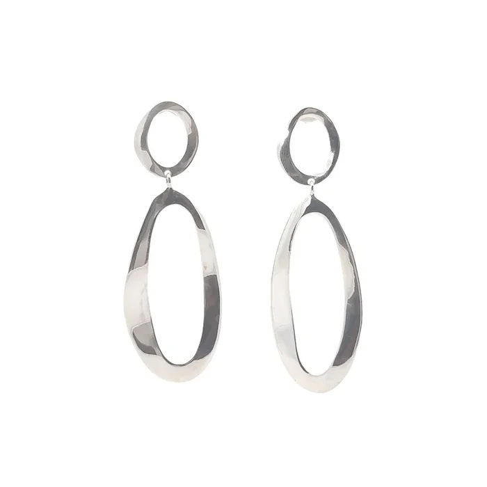 Pre-Owned Ippolita Snowman Wavy Earrings