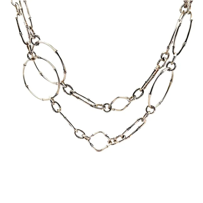 Pre-Owned John Hardy Bamboo Santoir Chain Necklace