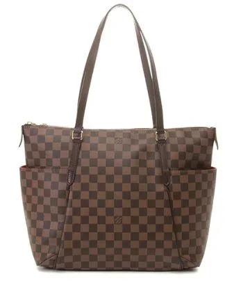 Pre-Owned Louis Vuitton Damier Ebene Totally MM
