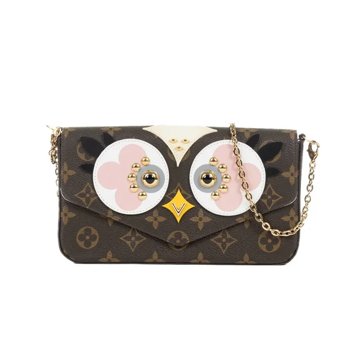Pre-Owned Louis Vuitton Monogram Limited Edition Lovely Birds Felicie Pochette