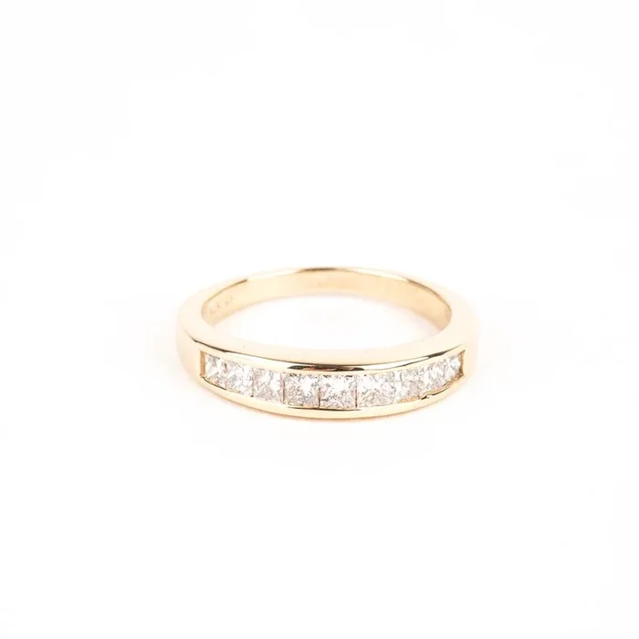 Pre-Owned Princess Cut Diamond Band