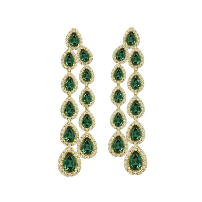 Princess | Chandelier Teardrop Earrings