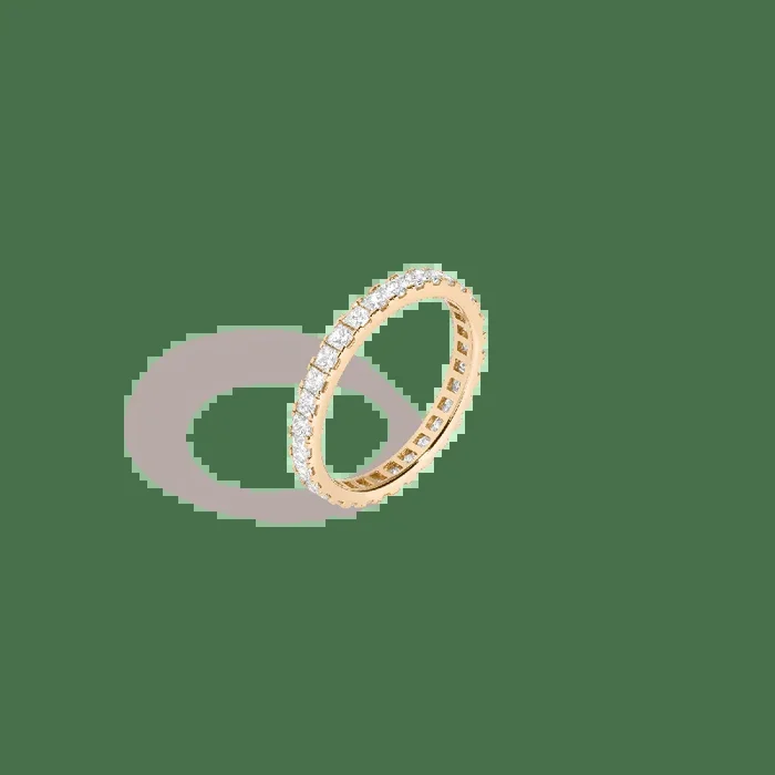 Princess Cut Lab Grown Diamond Eternity Ring