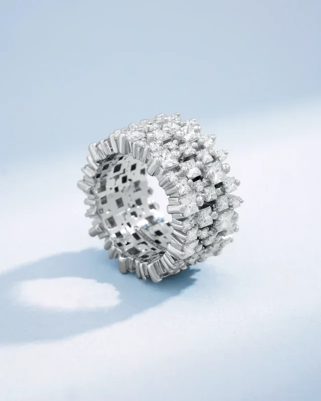 Princess Milli Stacker Diamond Eternity Band