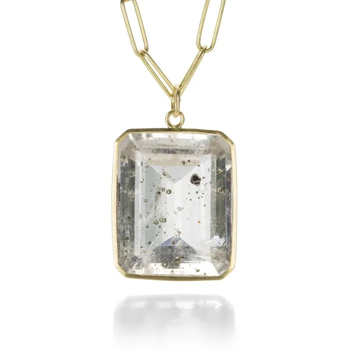 Pyrite in Quartz Pendant (Pendant Only)
