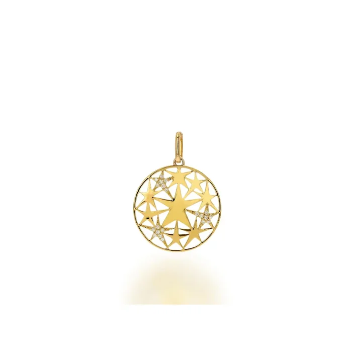 Rachel Reid Large Open Star Charm