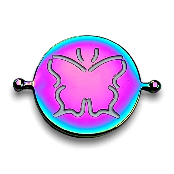 Rainbow Butterfly Symbol Element (spin to combine)