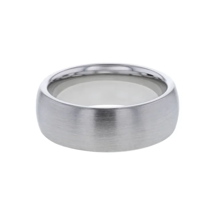 Raphael Serinium Domed Wedding Ring – 8mm